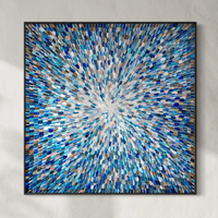 Image 7 of 'Exhale of Light' - 122x122cm