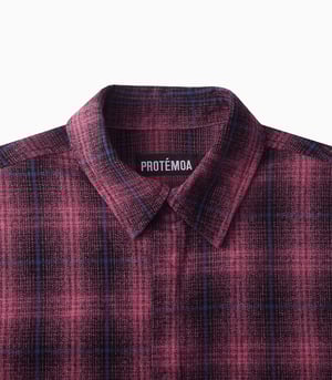 Image of PROTÉMOA - Plaid Pink Shirt