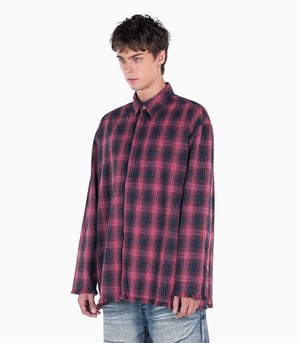 Image of PROTÉMOA - Plaid Pink Shirt