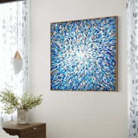 Image 11 of 'Exhale of Light' - 122x122cm