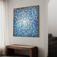 Image 12 of 'Exhale of Light' - 122x122cm