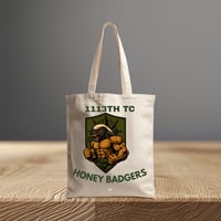Honey Badger Canvas Tote Bag