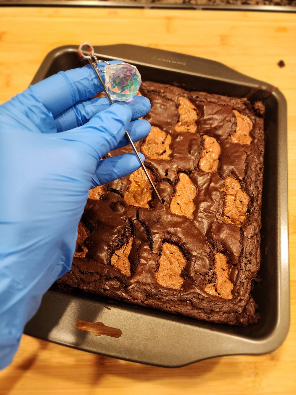 Image of Ball Prism Crystal Cake Tester Multi Purpose Poker