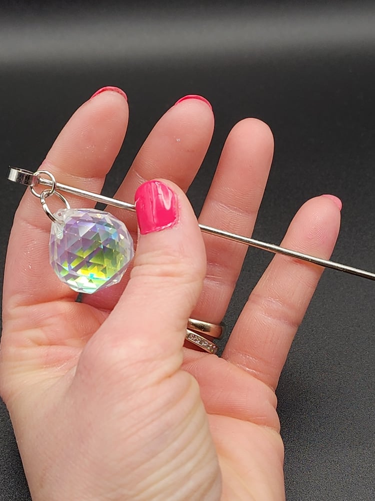 Image of Ball Prism Crystal Cake Tester Multi Purpose Poker