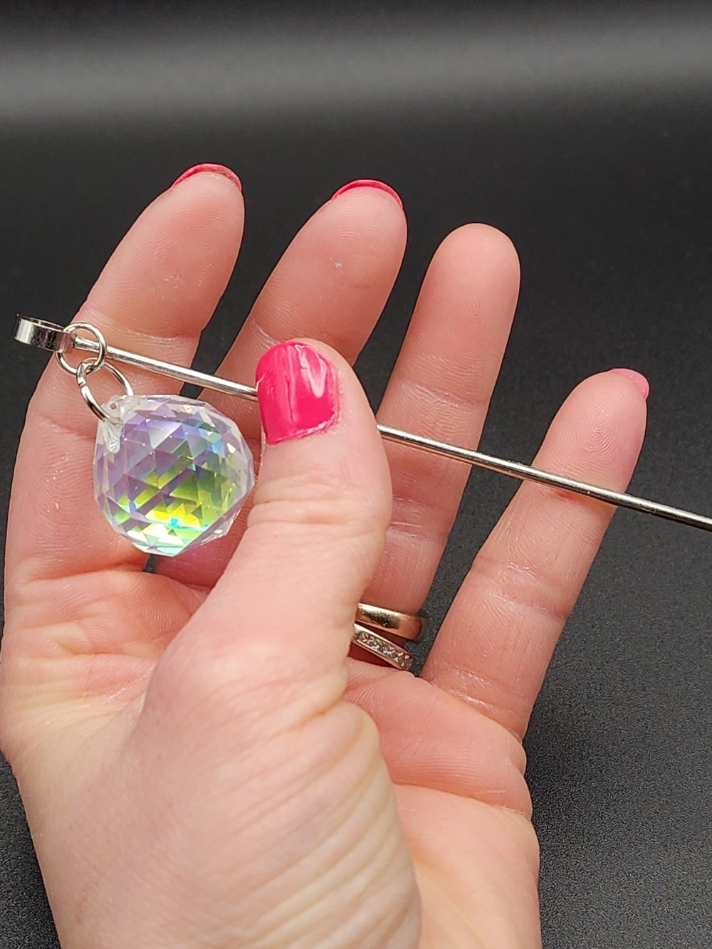 Image of Ball Prism Crystal Cake Tester Multi Purpose Poker