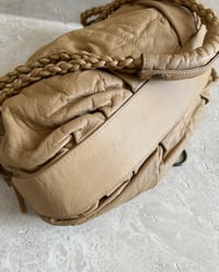 Image 8 of CARAMEL LEATHER AND FUR BAG