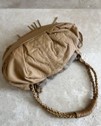 Image 6 of CARAMEL LEATHER AND FUR BAG