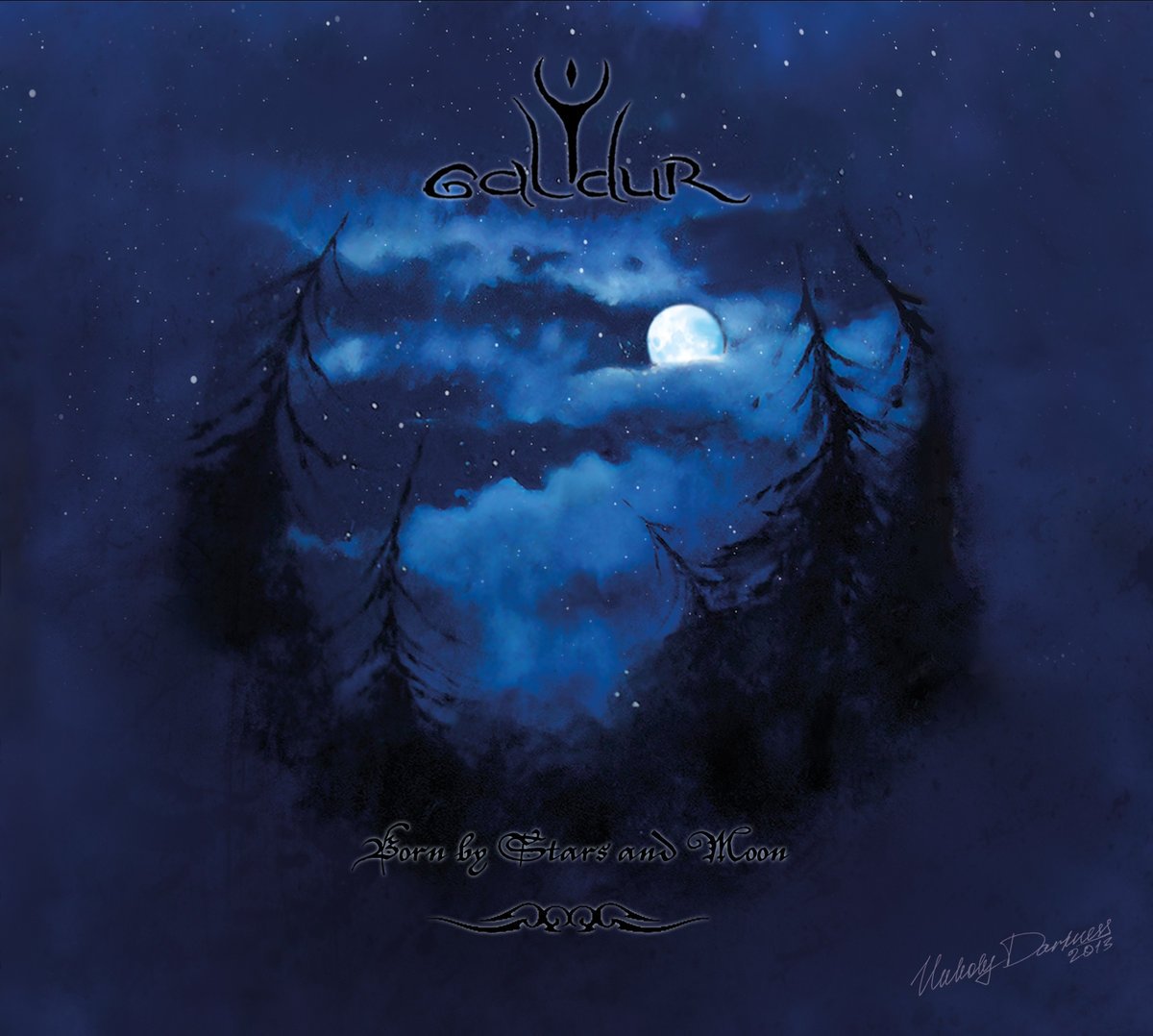 Galdur - Born By Stars And Moon DIGIPAK CD