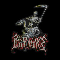 Image 2 of PURTENANCE - MEMBER OF IMMORTAL DAMNATION OFFICIAL OVERSIZE PATCH