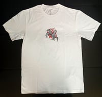 Image 2 of 'Jorogumo spider woman' White T-shirt - Bone Trail Apparel
