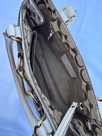 Image 3 of Authentic Preloved Coach Monogram Shoulder Bag