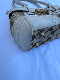 Image 7 of Authentic Preloved Coach Monogram Shoulder Bag