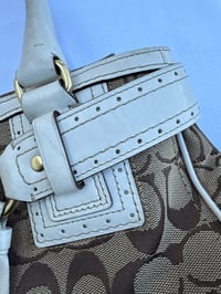 Image 9 of Authentic Preloved Coach Monogram Shoulder Bag