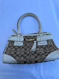 Image 11 of Authentic Preloved Coach Monogram Shoulder Bag