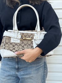 Image 13 of Authentic Preloved Coach Monogram Shoulder Bag