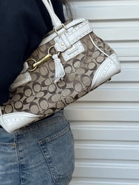 Image 12 of Authentic Preloved Coach Monogram Shoulder Bag