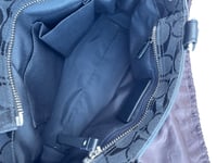 Image 3 of Authentic Preloved Monogram Coach Shoulder Bag in Black