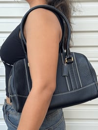 Image 2 of Authentic Preloved Coach Shoulder Bag in Black