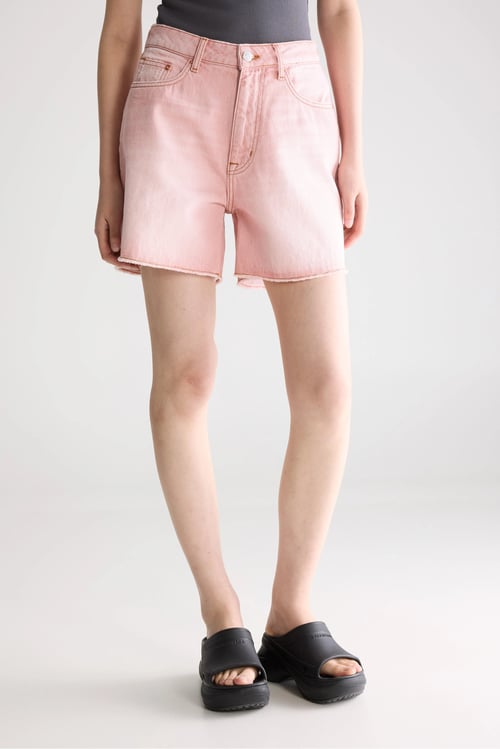 Image of 2-Short denim Pactol rosa/Pink Snow