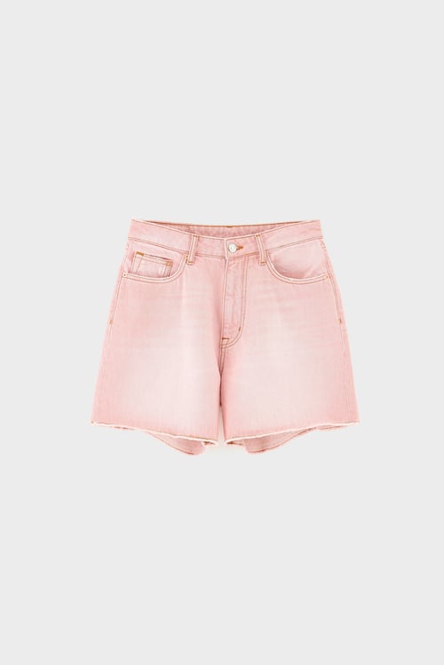 Image of 2-Short denim Pactol rosa/Pink Snow