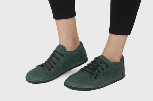 Image of Barefoot sneakers in Green - 37 EU - Ready to ship