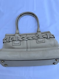 Image 4 of Authentic Preloved Coach Shoulder Bag in White
