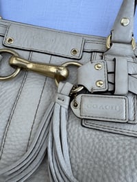 Image 9 of Authentic Preloved Coach Shoulder Bag in White