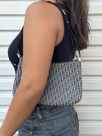 Image 2 of Authentic Preloved Christian Dior Trotter Shoulder Bag