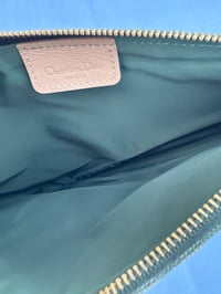 Image 7 of Authentic Preloved Christian Dior Mini Canvas Saddle Pochette Shoulder Bag