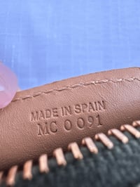 Image 4 of Authentic Preloved Christian Dior Mini Canvas Saddle Pochette Shoulder Bag