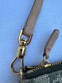 Image 5 of Authentic Preloved Christian Dior Mini Canvas Saddle Pochette Shoulder Bag