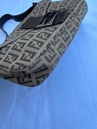 Image 5 of Authentic Preloved Fendi Zucchino Baguette