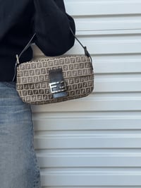 Image 12 of Authentic Preloved Fendi Zucchino Baguette