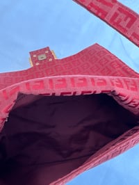 Image 10 of Authentic Preloved Fendi Zucchino Mamma in Red