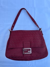 Image 4 of Authentic Preloved Fendi Zucchino Mamma in Red