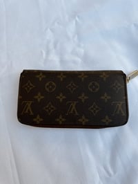 Image 1 of Authentic Preloved Louis Vuitton Long Zip Wallet