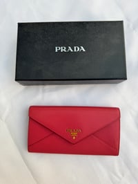 Image 6 of Authentic Preloved Prada Long Wallet in Pink