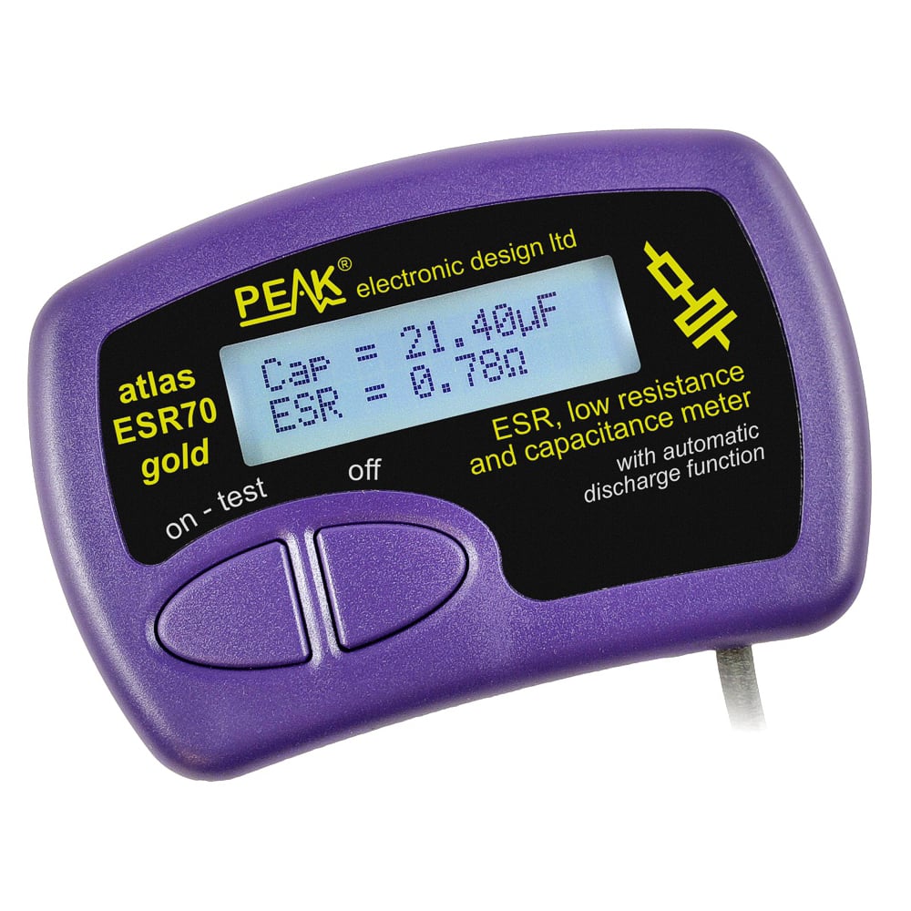 Image of Peak Atlas ESR70 Gold - Capacitor Meter