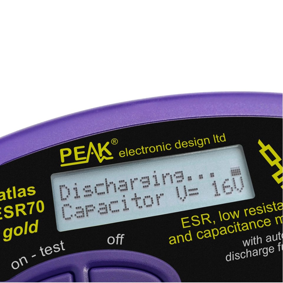 Image of Peak Atlas ESR70 Gold - Capacitor Meter