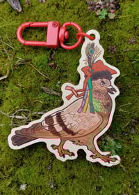 Image 1 of Cracow pigeon keychain