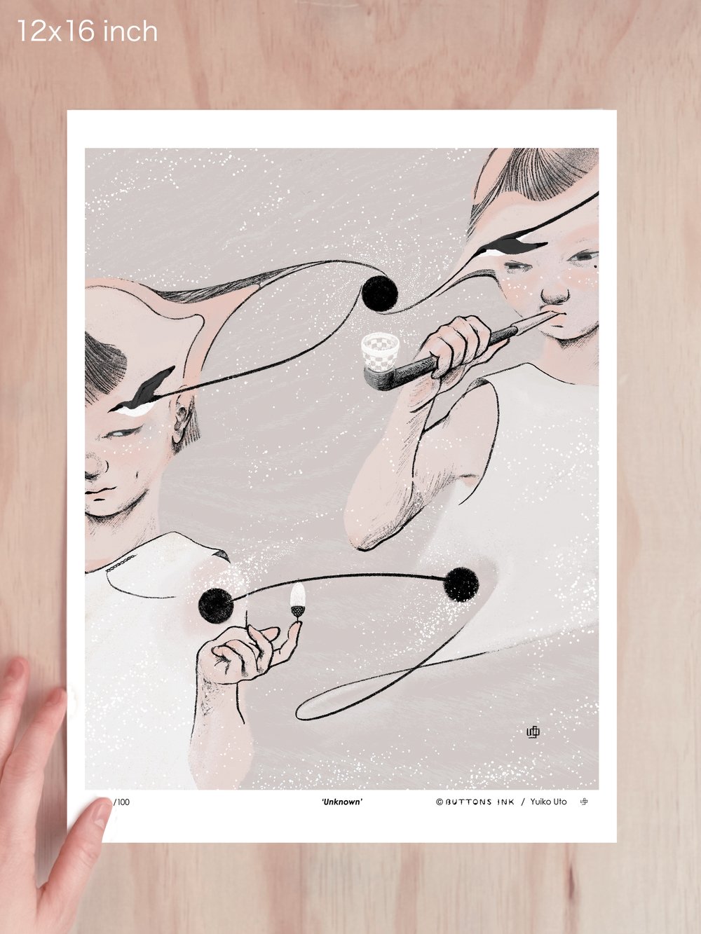 Image of Art print Unknown (Limited print of 100) 