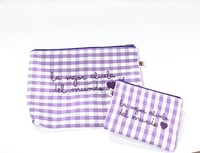 Image 3 of Monedero o neceser bordado  La mejor abuela del mundo