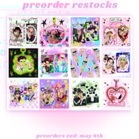 PREORDER: Acrylic Photocard Holders & Keychains Restocks March - May 2026