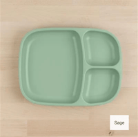 Image 6 of Replay Recycled Divided Tray Plate Large multiple colours