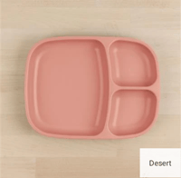 Image 8 of Replay Recycled Divided Tray Plate Large multiple colours