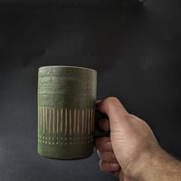 Image 2 of Straight Edge Handled Mug
