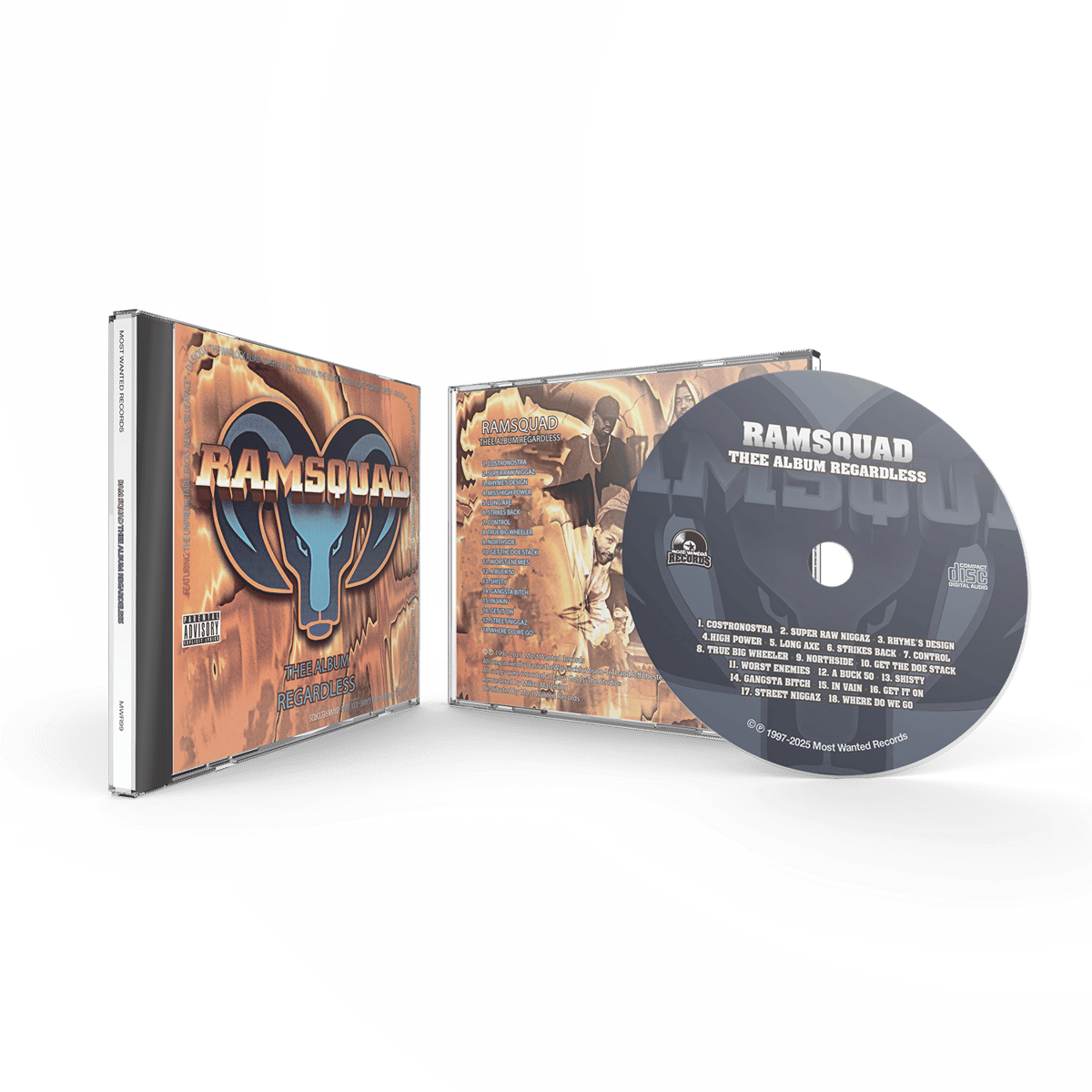 CD: Ram Squad - Thee Album Regardless 1997-2025 (Philadelphia, PA