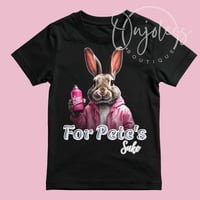 Image 2 of Easter cool Bunny T-Shirt