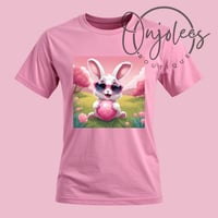 Image 4 of Easter cool Bunny T-Shirt