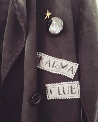 Image 4 of KARMA CLUB ¥ UNISEX ¥ UPCYCLED PUNK ¥IBIZA ¥TRENCH¥ 